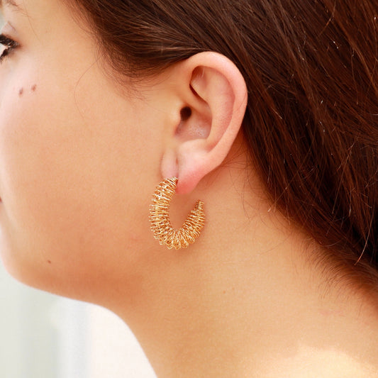 Coil Wire Hoops