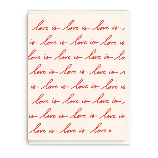 Love is Love Greeting Card