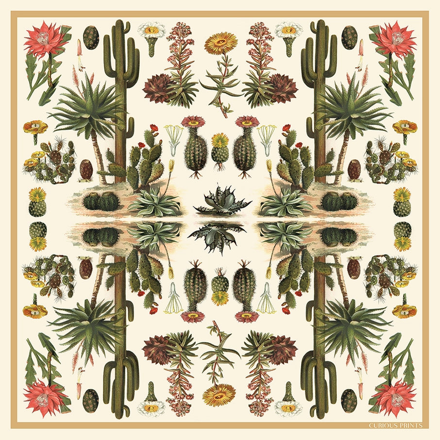 Silk Cactus Scarf