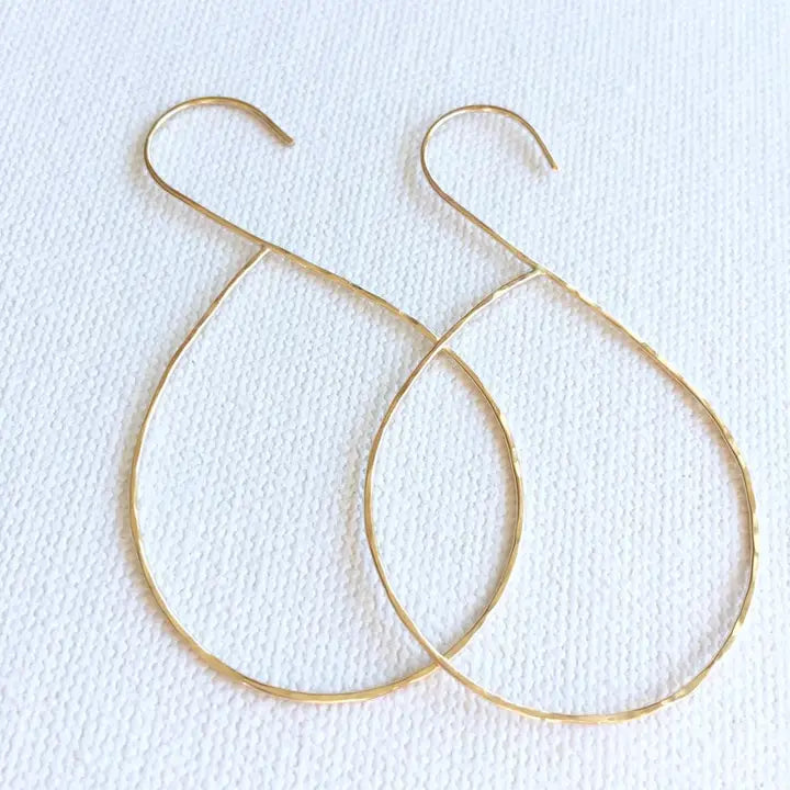 Modern S Hook Earrings