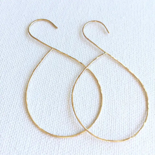 Modern S Hook Earrings