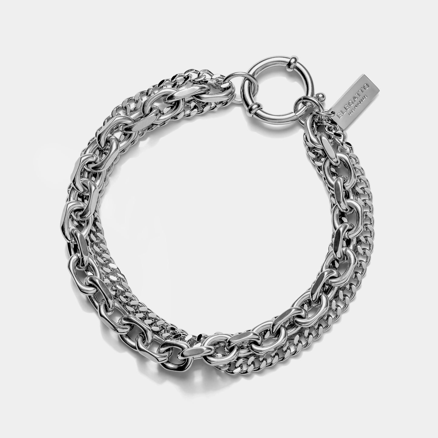 Atlas Double Chain Bracelet