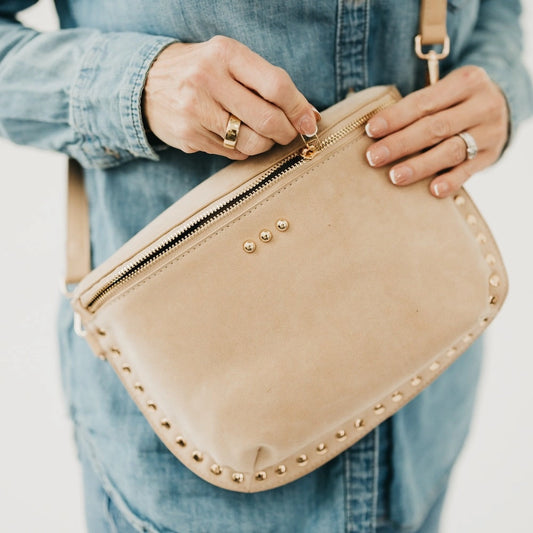 Sabrina Suede Bum Bag