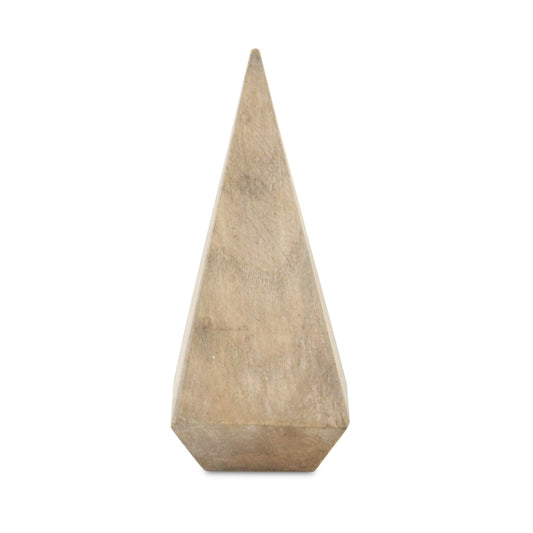 Wooden Pyramid Ring Holder