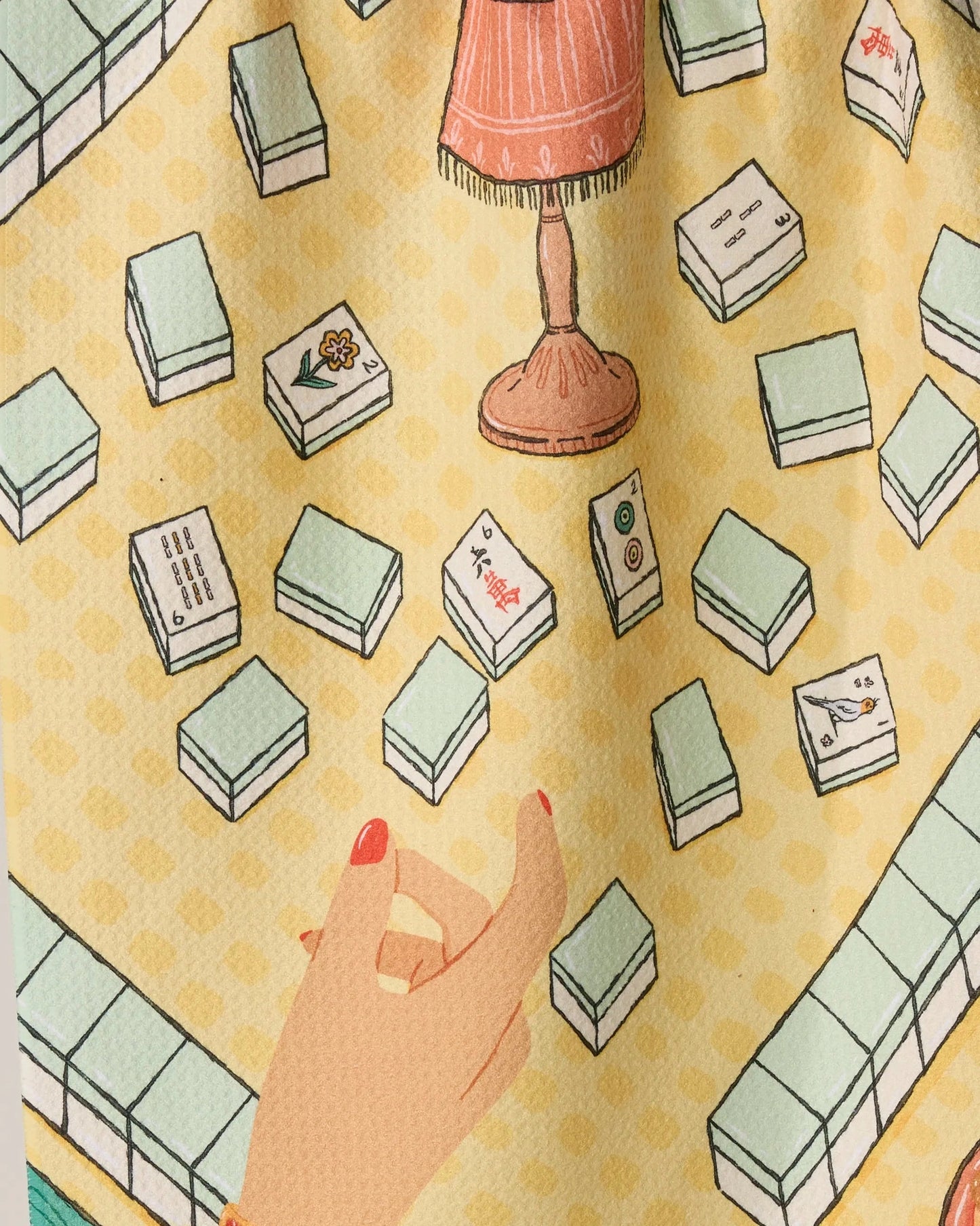 Mahjong Lucky Hand Towel