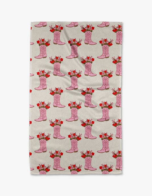 Cowgirl Boots Kitchen Towel