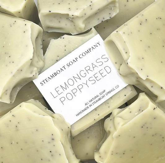 Lemongrass Poppyseed Soap