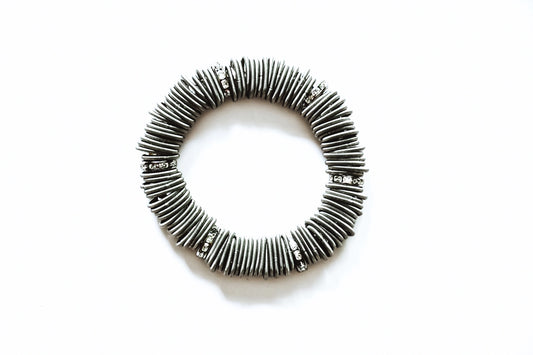 Slate Rings Crystal Bracelet
