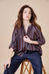 Striped Button Up Blouse