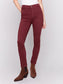 Cuffed Hem Twill Jeans