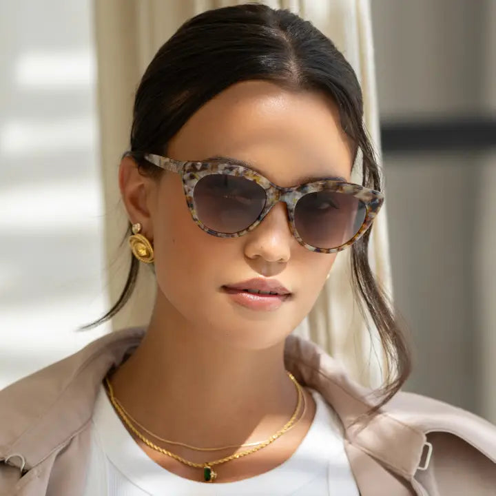 Lily Acetate Cat Eye Sunglasses