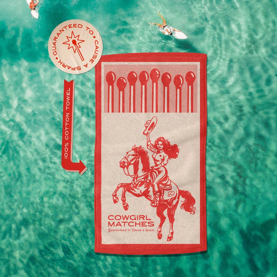Cowgirl Cotton Luxe Towel
