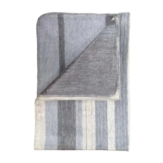 Alpaca Throw Blanket - Vanilla Bean