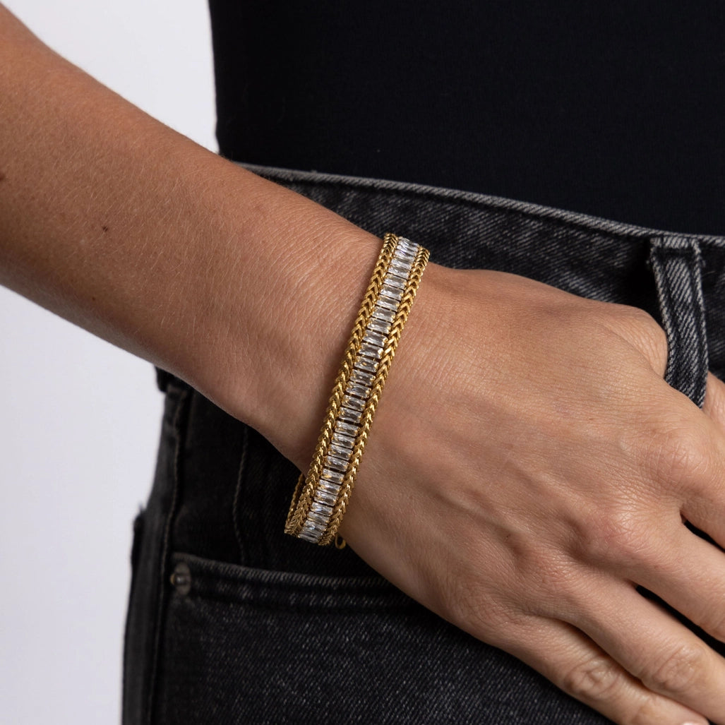 Stephanie Cubic Zirconia Bracelet