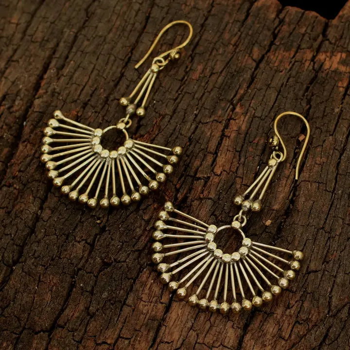 Peacock Earrings