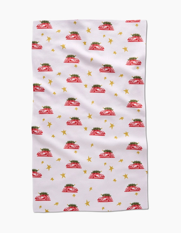 Christmas Bug Kitchen Towel