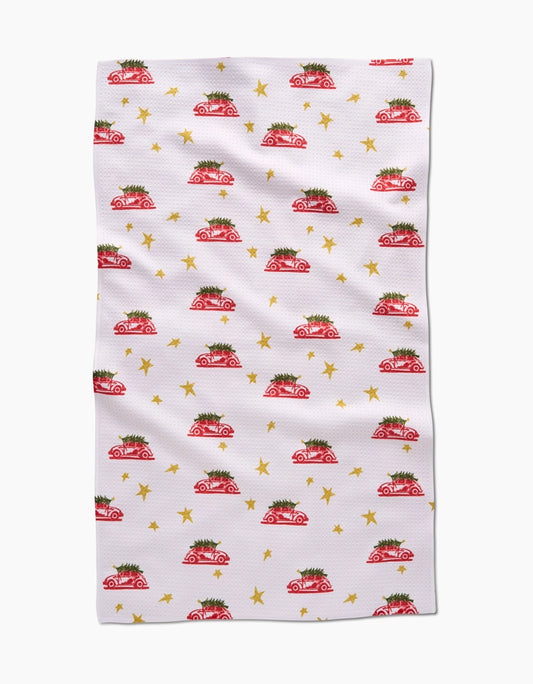 Christmas Bug Kitchen Towel