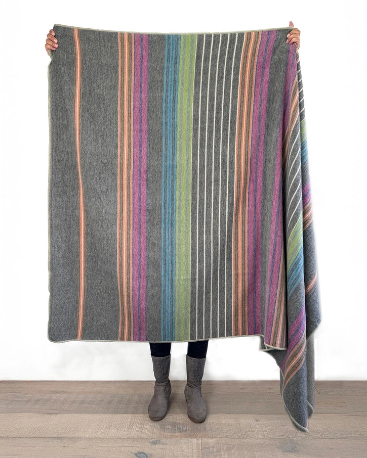 Alpaca Throw Blanket -Fireworks