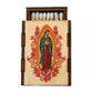 Virgin Mary Wooden Matchbox