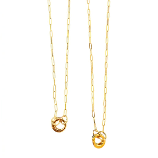 Paperclip Chain With Charm Holder