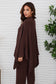 Knit Dolman Cardigan - Chocolate