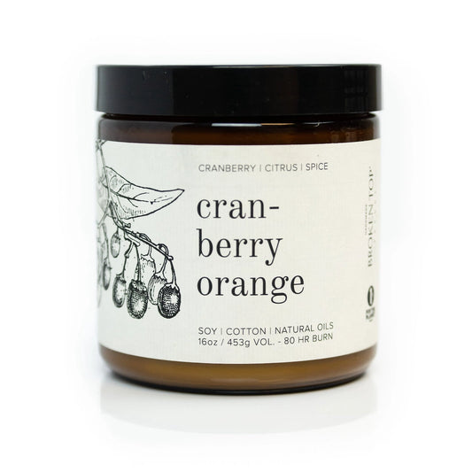 Cranberry Orange Candle - 16 oz