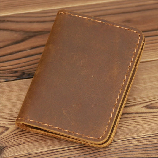 Genuine Leather Bifold Wallet