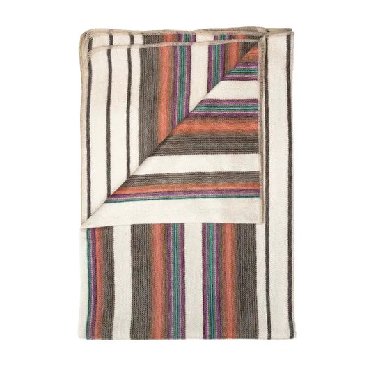 Alpaca Throw Blanket - Oasis