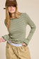 Striped Long Sleeve Top