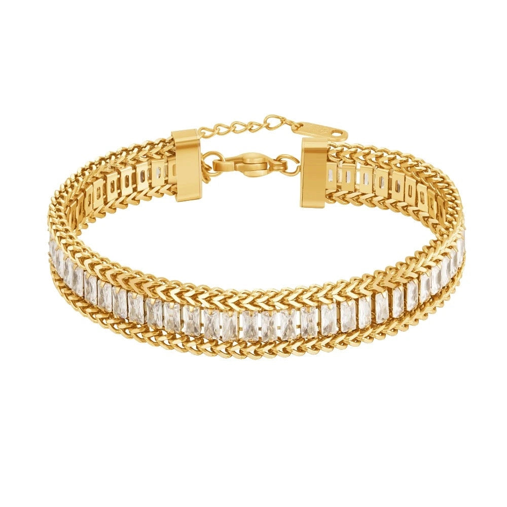 Stephanie Cubic Zirconia Bracelet