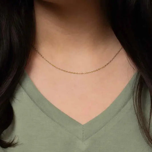 14k Gold Filled Delicate Cable Chain
