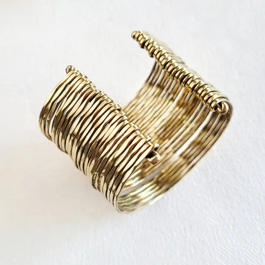 Multi Layered Wire Cuff