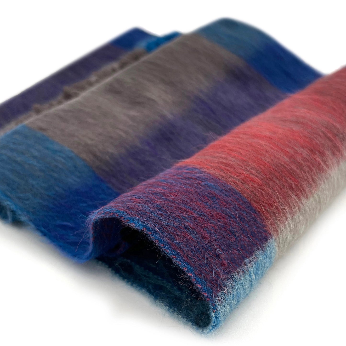 Alpaca Plaid Scarf - Equinox