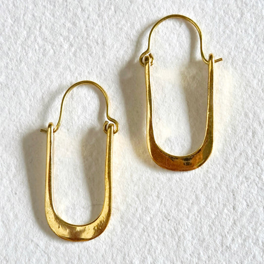 Handmade Oval Earrings