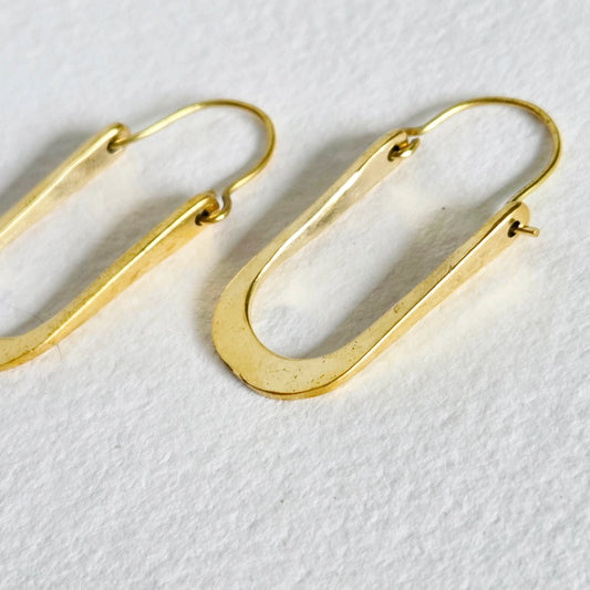 Handmade Oval Earrings