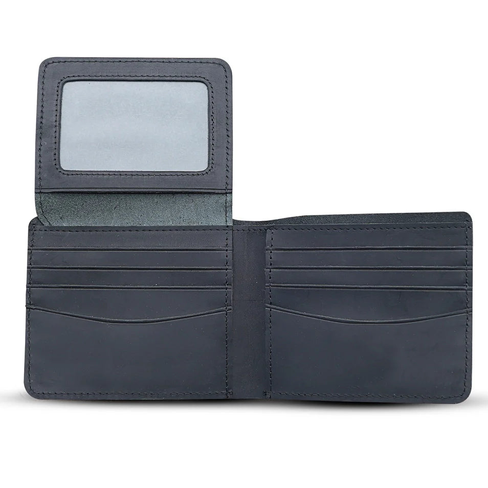 Leather Wallet with Flap