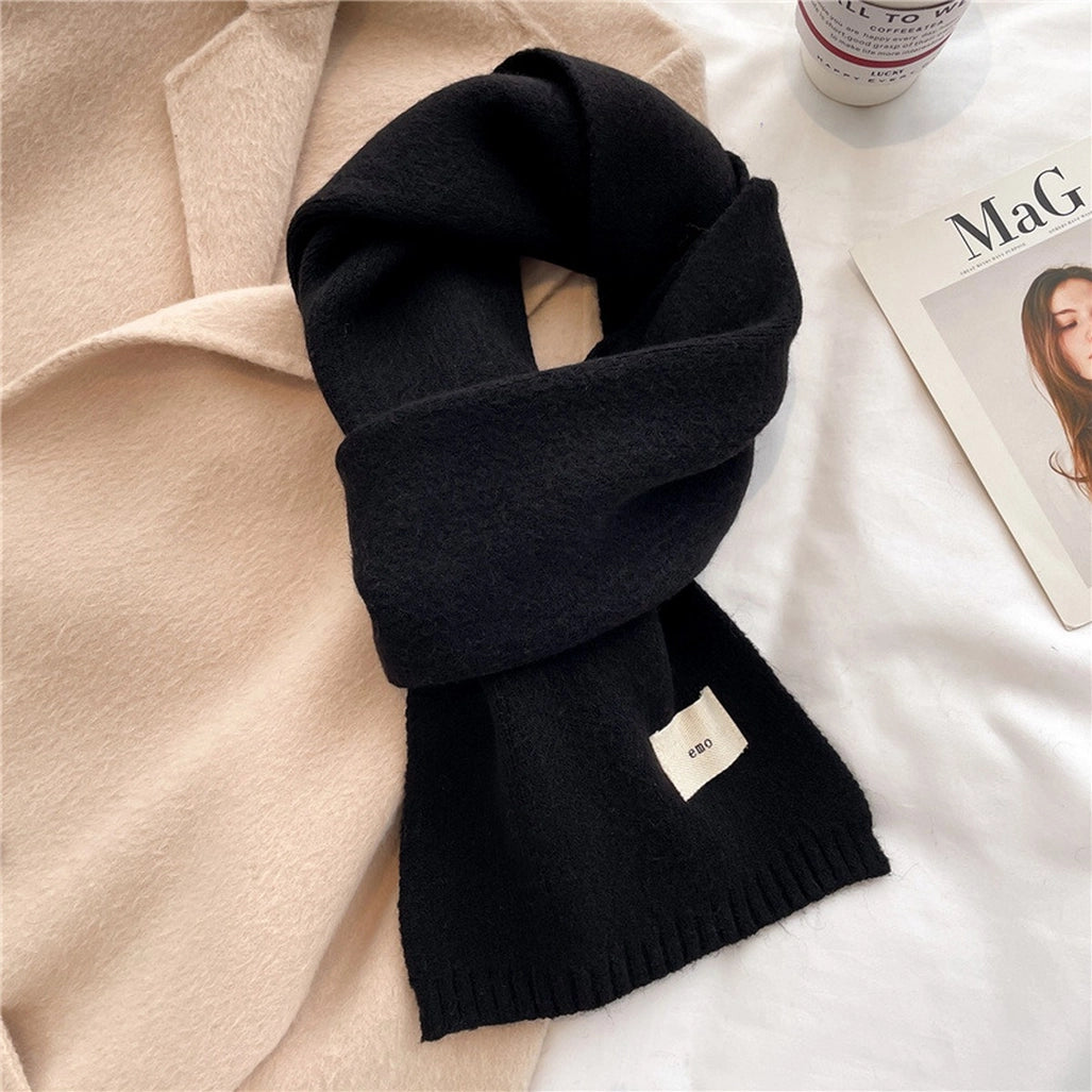 Solid Knit Scarf
