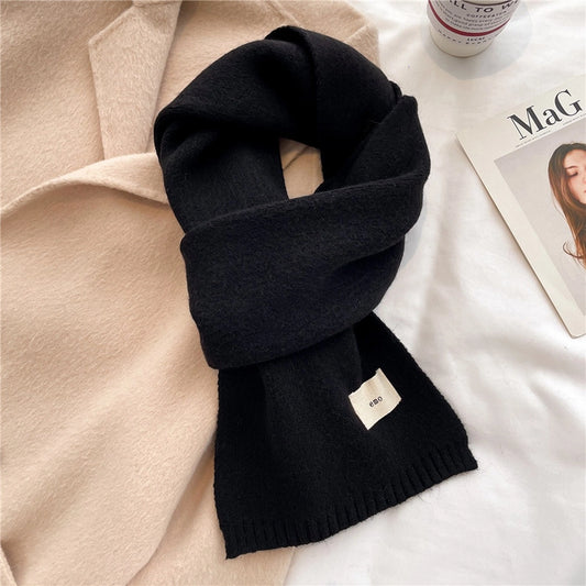 Solid Knit Scarf