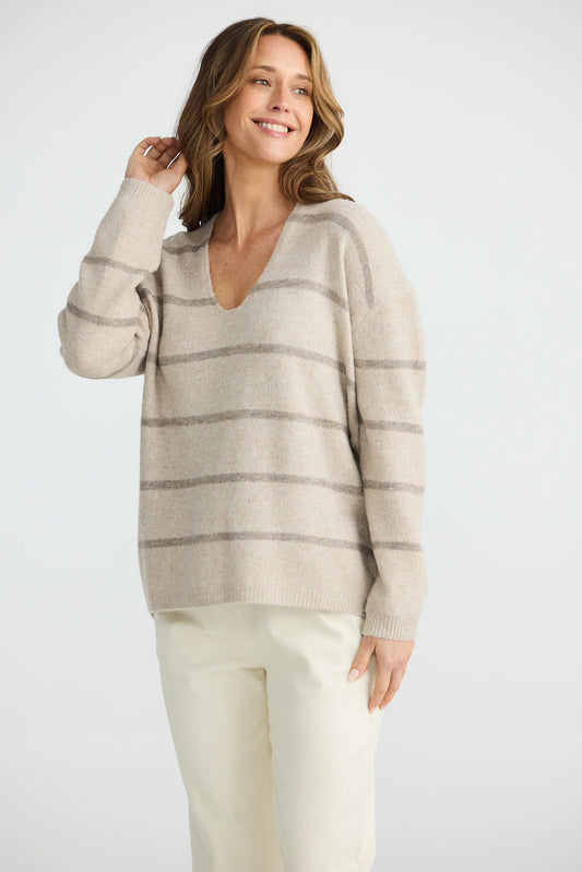 Hallie Stripe Sweater