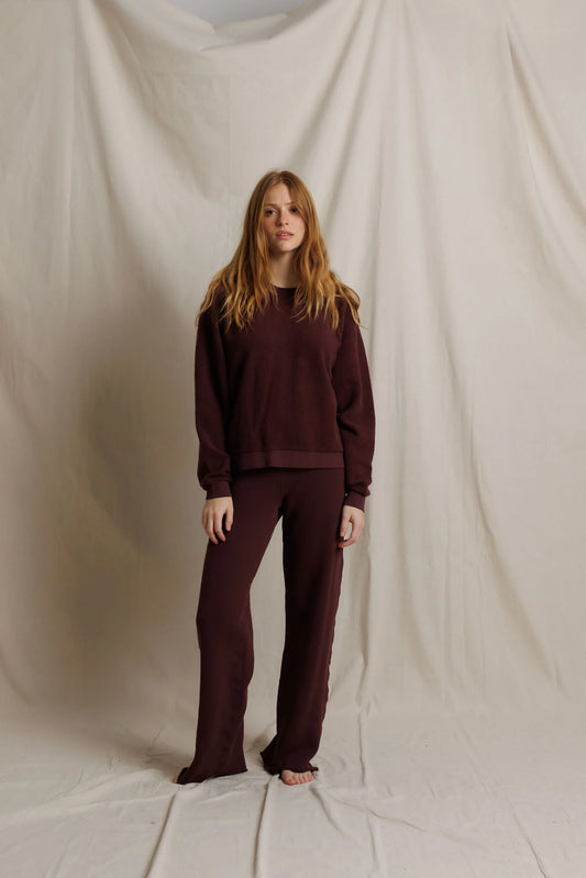 Ziggy Sweatshirt - Cherry Lacquer