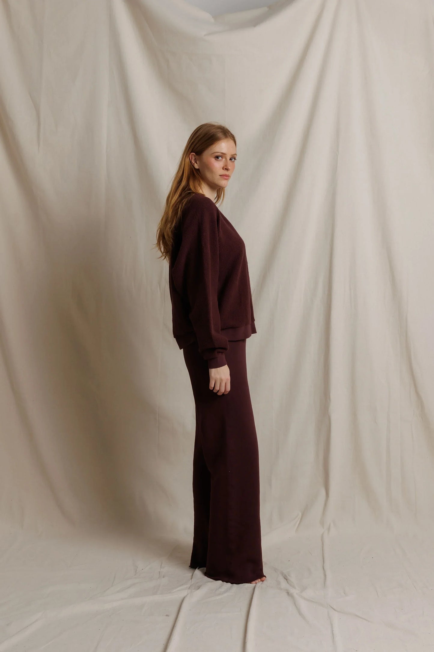 Ziggy Sweatshirt - Cherry Lacquer