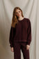 Ziggy Sweatshirt - Cherry Lacquer