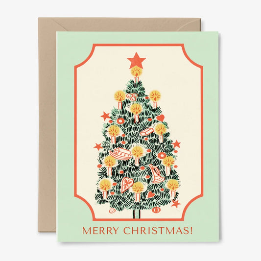 Merry Christmas Tree Card