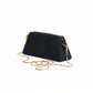 Disco Silicone Clutch - Noir