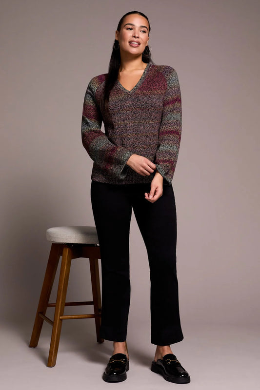 Cotton V-Neck Sweater