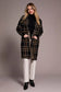 Double Knit Plaid Coatigan