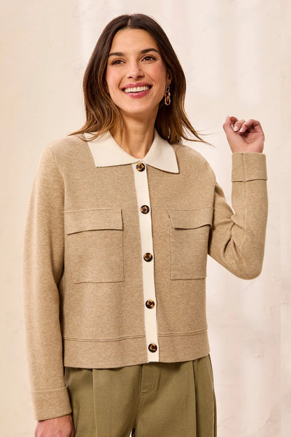 Collared Cardigan