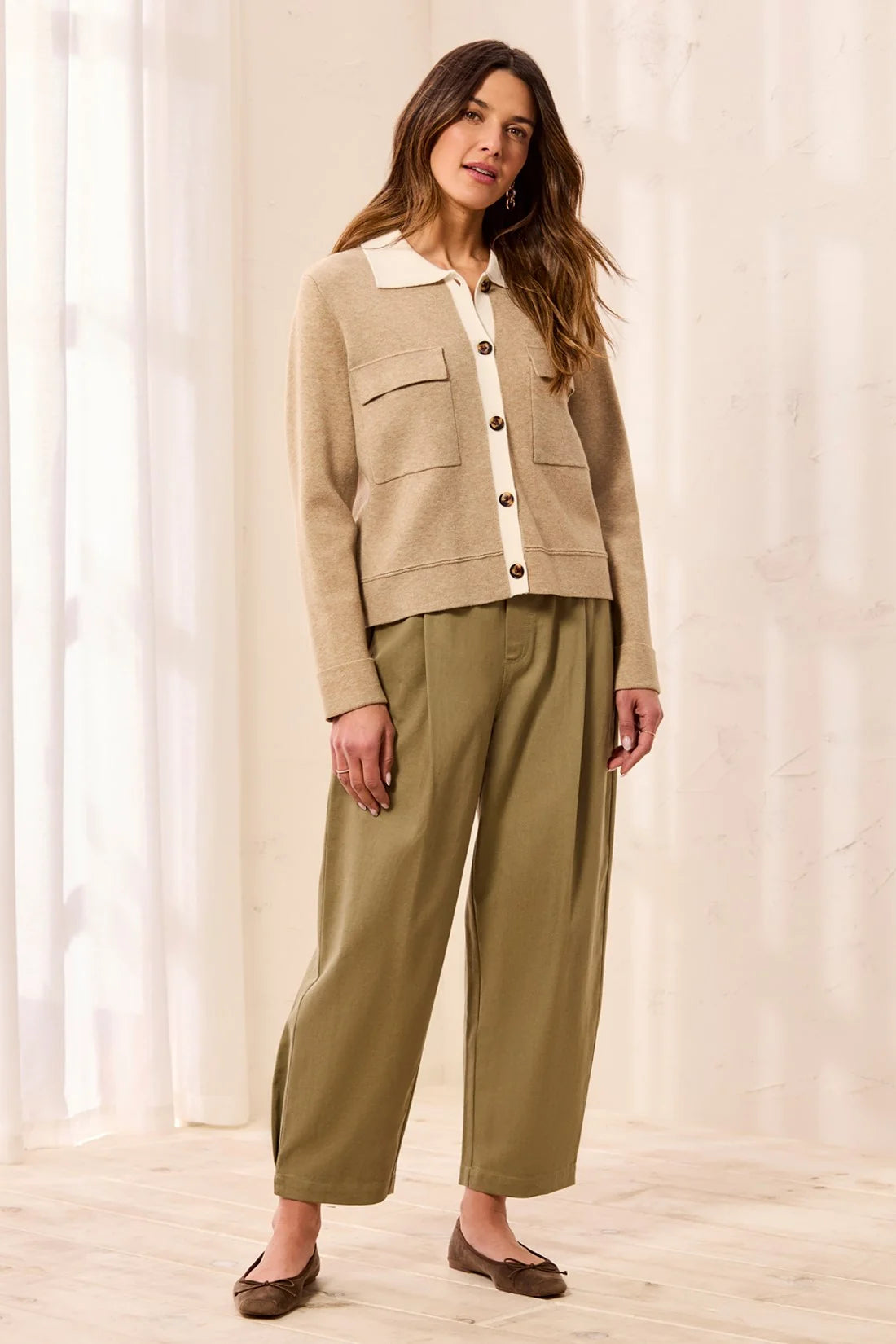 Collared Cardigan