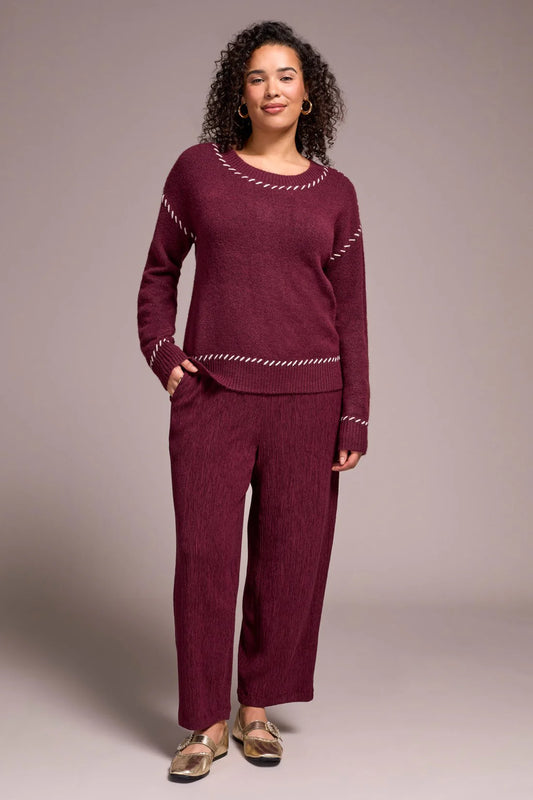 Saddle Stitch Sweater