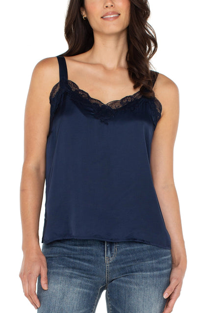 Lace Trim Tank